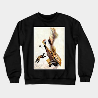 His Parachute Will Save Him Crewneck Sweatshirt